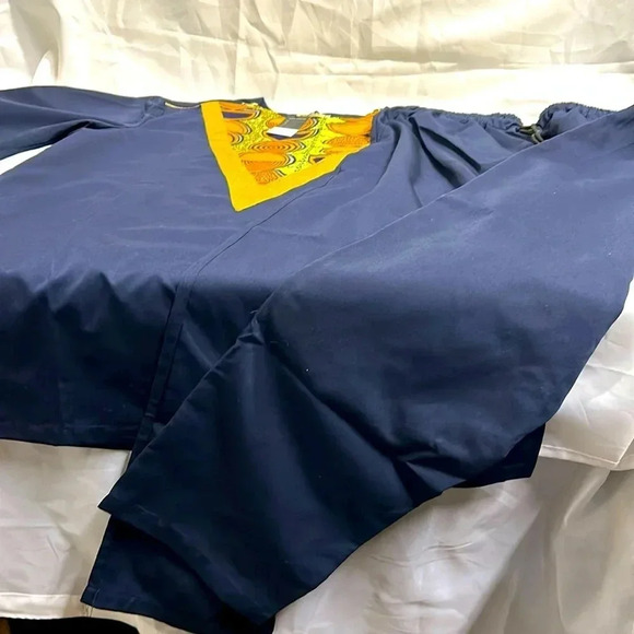 Private Afripride Men Tunic & Pants Set. Black/Gold  3XL NWT - Picture 3 of 9